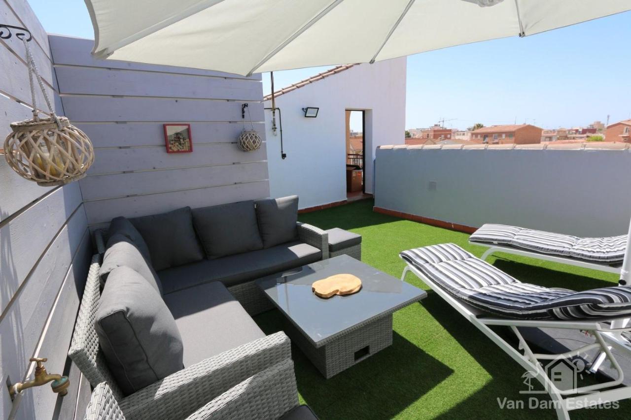 Casa Feliz - Penthouse In San Pedro Del Pinatar 100M From Shops & 500M From Beach & Boulevard Zewnętrze zdjęcie